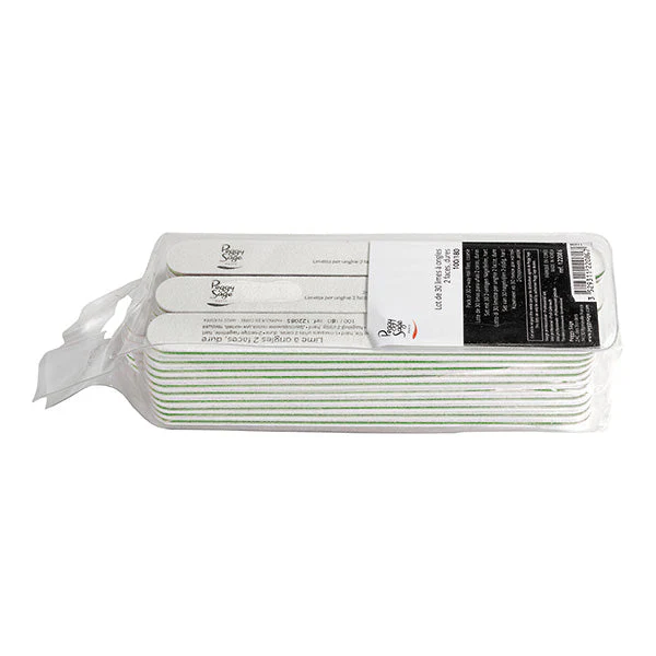PEGGY SAGE LOTTO 30 LIMETTE 2 FACCE 100/180 BIANCO