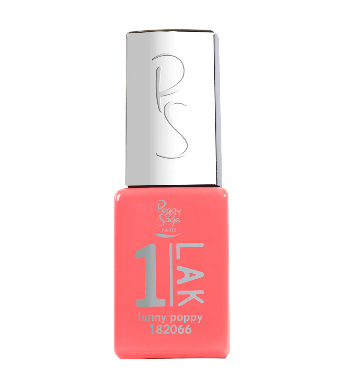 PEGGY SAGE ONE-LAK 1-STEP GEL POLISH FUNNY POPPY - 5ML