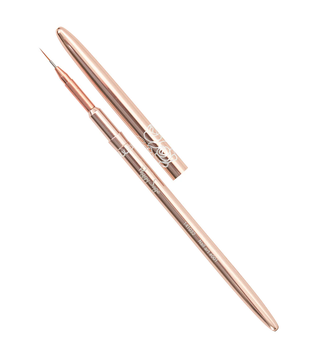 PEGGY SAGE PENNELLO NAIL ART ROSE GOLD - SINTETICO #001