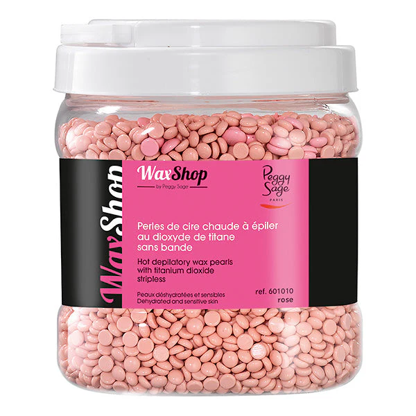PEGGY SAGE PERLE DI CERA DEPILATORIA A CALDO 1KG ROSE
