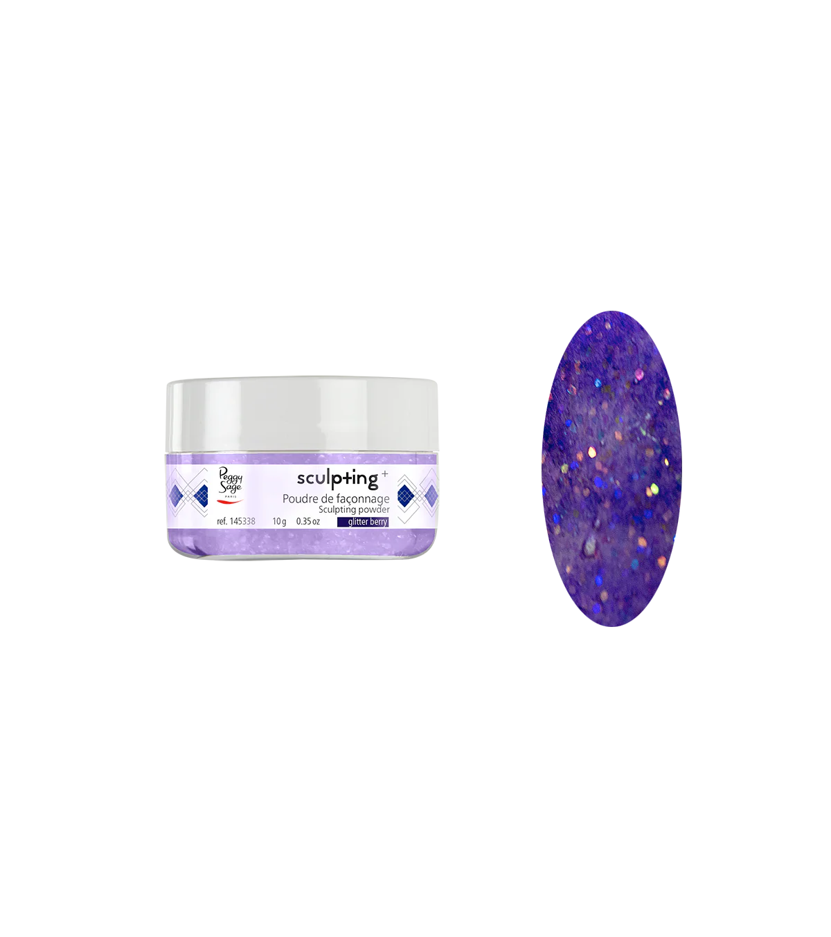 PEGGY SAGE POLVERE DI MODELLATURA GLITTER BERRY -10G