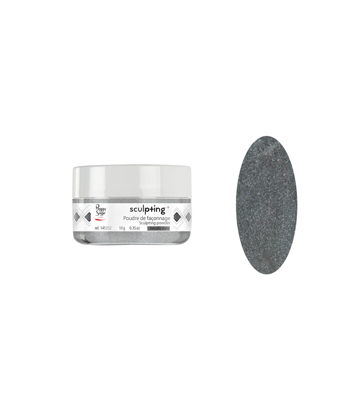 PEGGY SAGE  POLVERE DI MODELLATURA METALLIC SLATE -10G