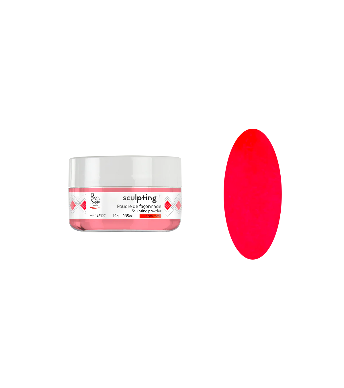 PEGGY SAGE  POLVERE DI MODELLATURA NEON CORAL -10G
