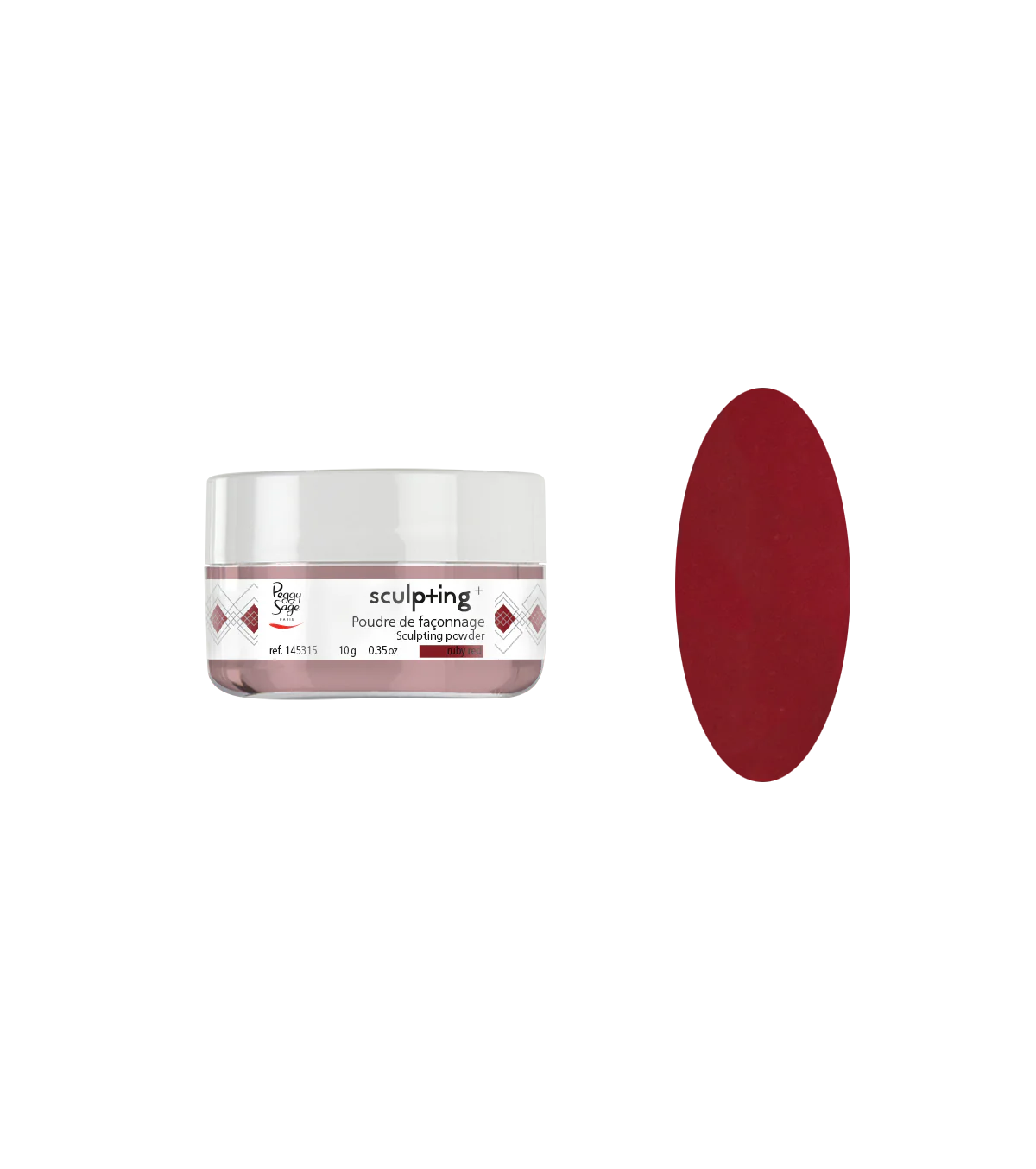 PEGGY SAGE POLVERE DI MODELLATURA RUBY RED -10G