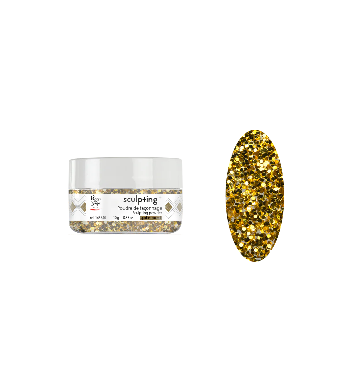 PEGGY SAGE POLVERE DI MODELLATURA SPARKLE CARNAVAL -10G