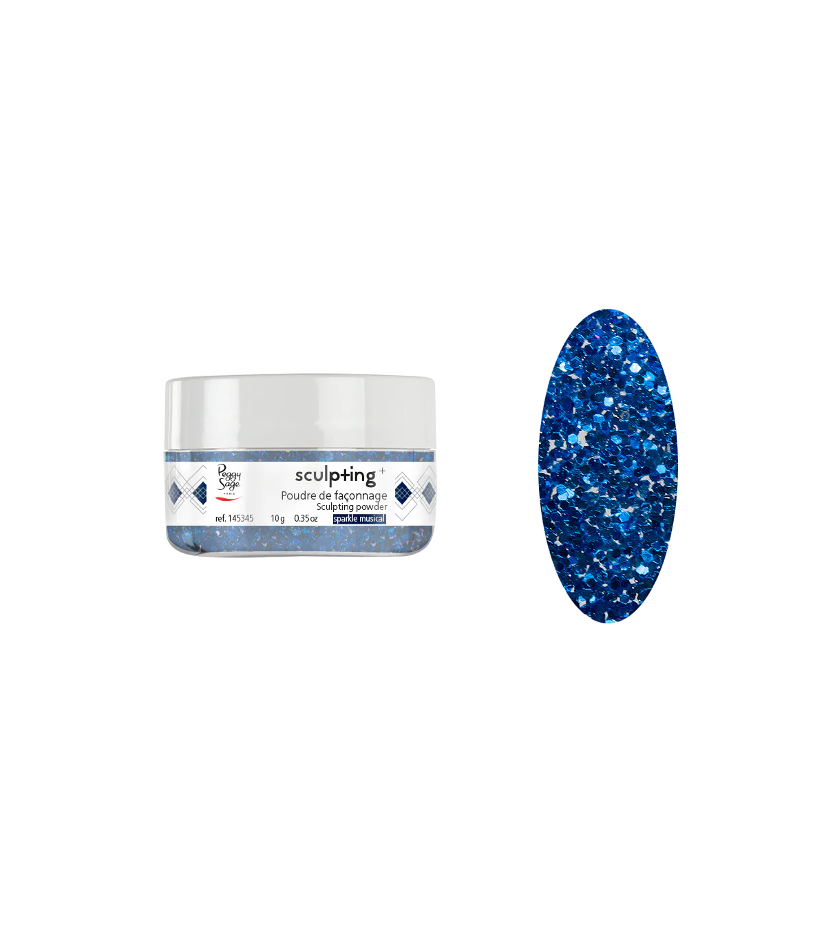 PEGGY SAGE  POLVERE DI MODELLATURA SPARKLE MUSICAL -10G