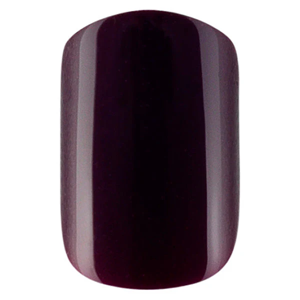 PEGGY SAGE  SET 24 UNGHIE FINTE IDYLLIC NAILS -PLUM