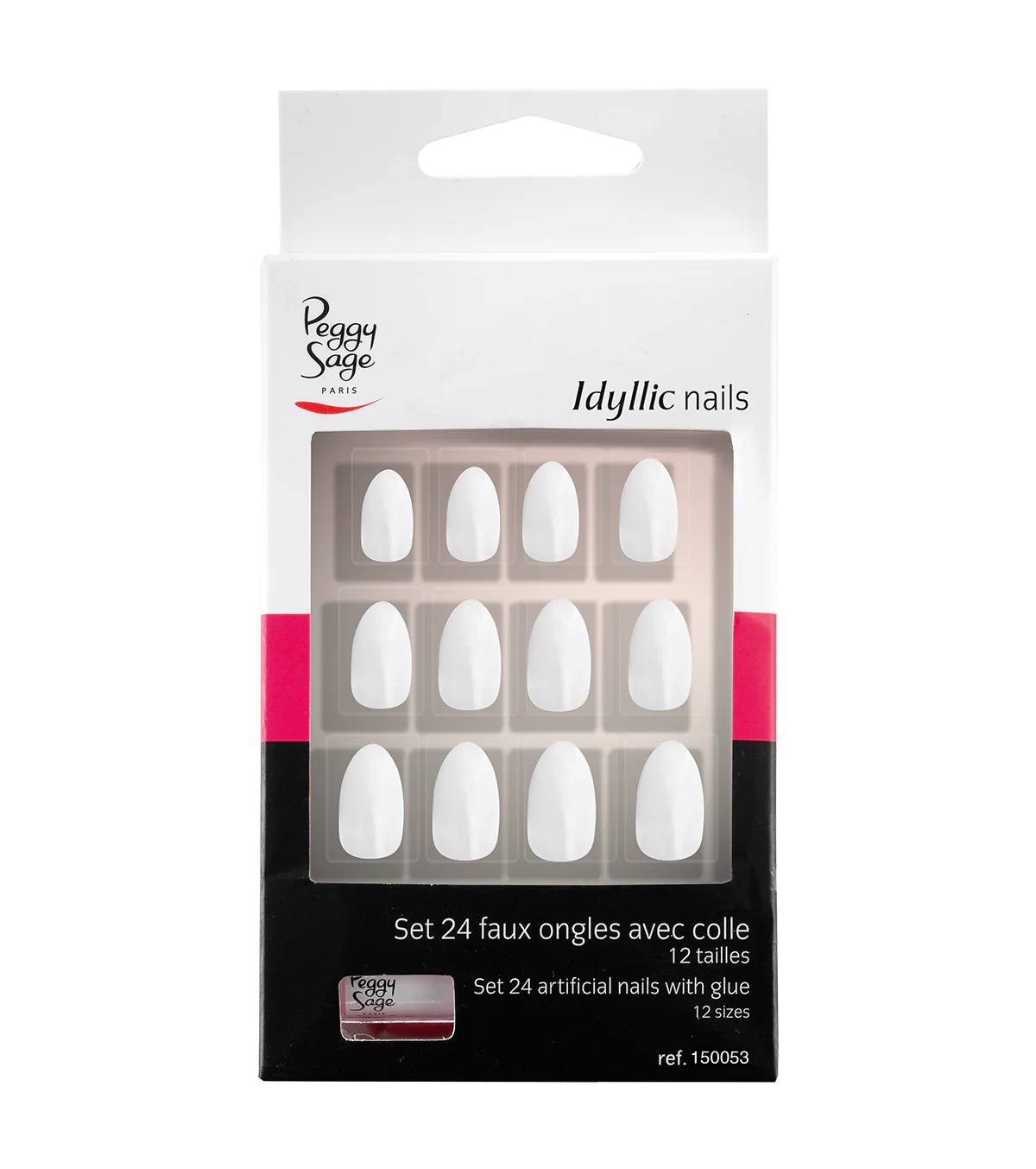 PEGGY SAGE  SET 24 UNGHIE FINTE IDYLLIC NAILS - STILETTO CHIC