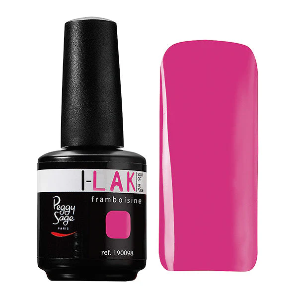 PEGGY SAGE SOAK OFF GEL POLISH I-LAK - FRAMBOISINE -15ML