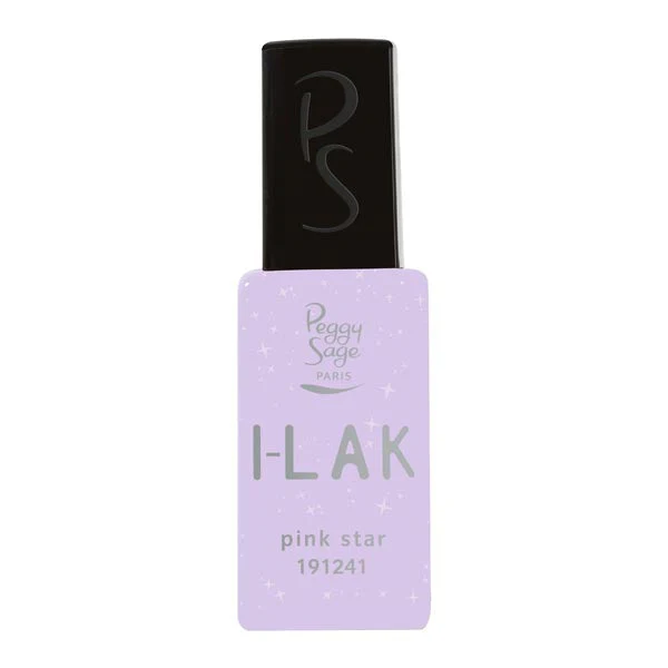 PEGGY SAGE SOAK OFF GEL POLISH I-LAK PINK STAR 11 ML