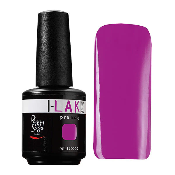 PEGGY SAGE  SOAK OFF GEL POLISH I-LAK  - PRALINE -15ML