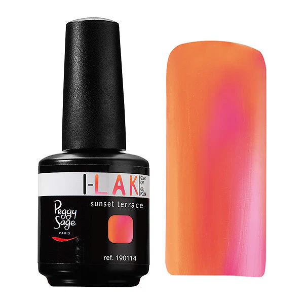 PEGGY SAGE SOAK OFF GEL POLISH I-LAK - SUNSET TERRACE -15ML