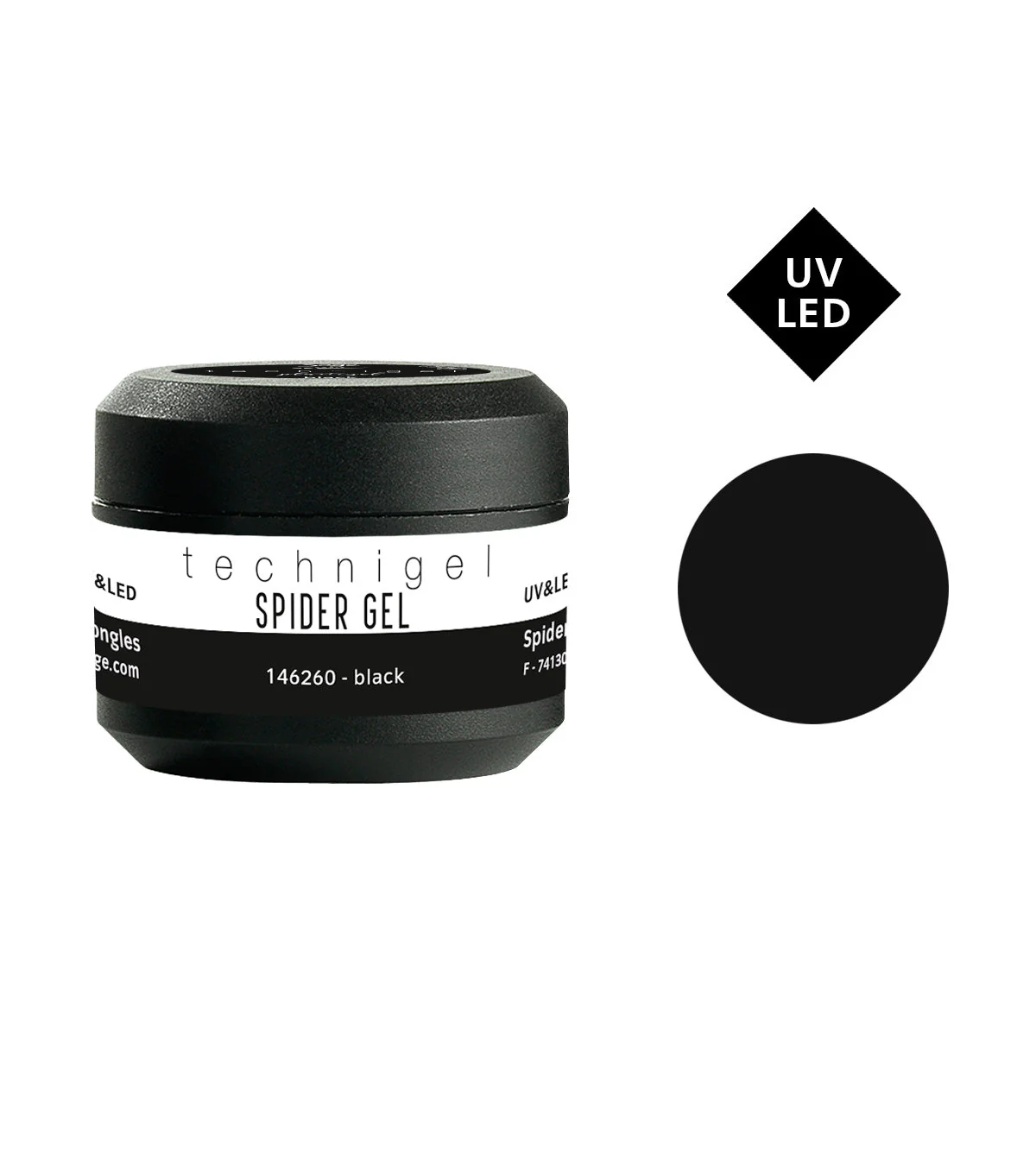 PEGGY SAGE  SPIDER GEL BLACK UV&LED - 5G