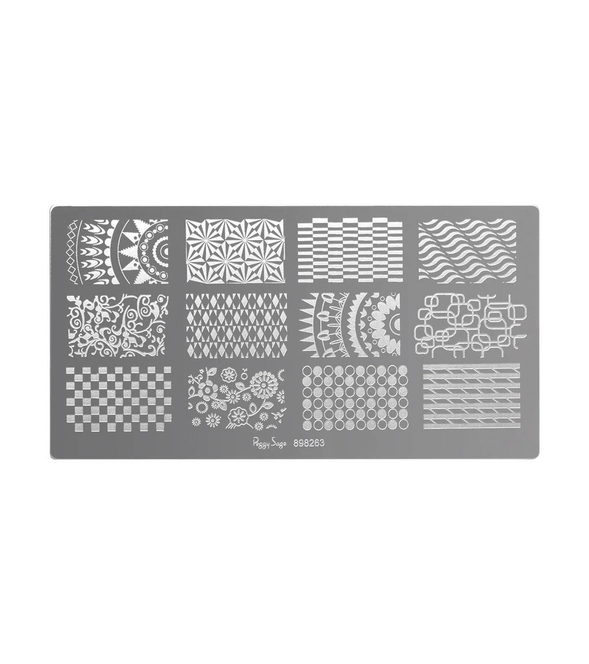 PEGGY SAGE TAVOLA DI STAMPING NAIL ART 3