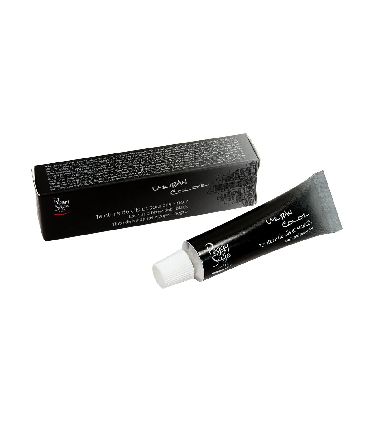 PEGGY SAGE  TINTA PER LE CIGLIA E LE SOPRACCIGLIA  NERO  15ML - Image 2