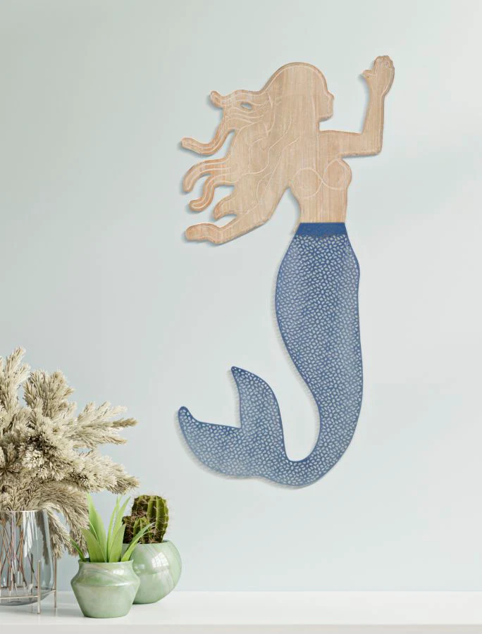 Pannello Decorativo 3D Sirena cm 30,5x2x60 - Image 5