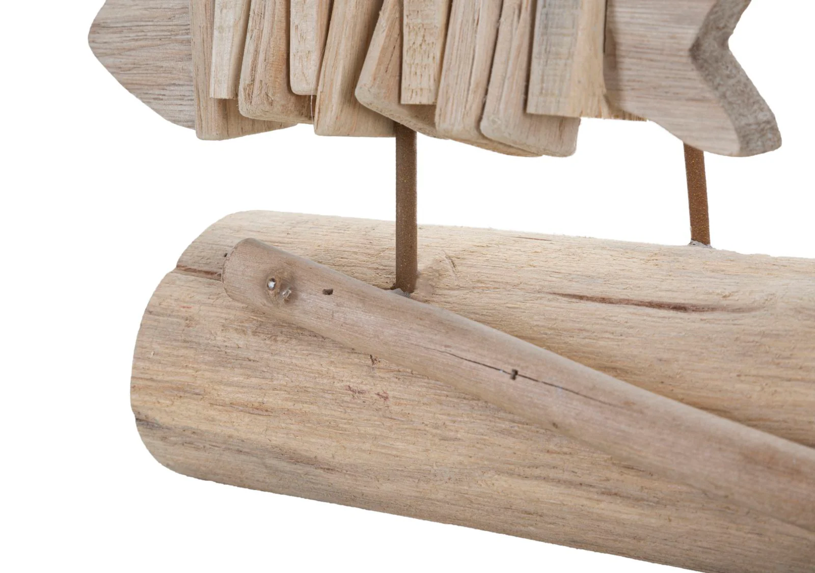 Scultura Pesci Naturali 37x10x24 cm - Image 5
