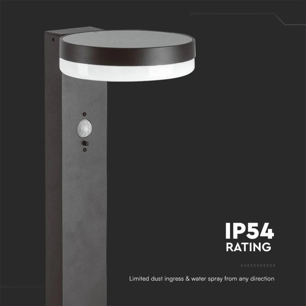 Piantana Solare LED 5.5W con Sensore PIR IP54 Luce Calda 3000K - Image 7