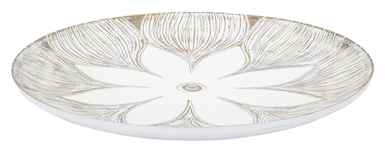 Piatto Decorativo in Resina Atene Ø 35,5 cm