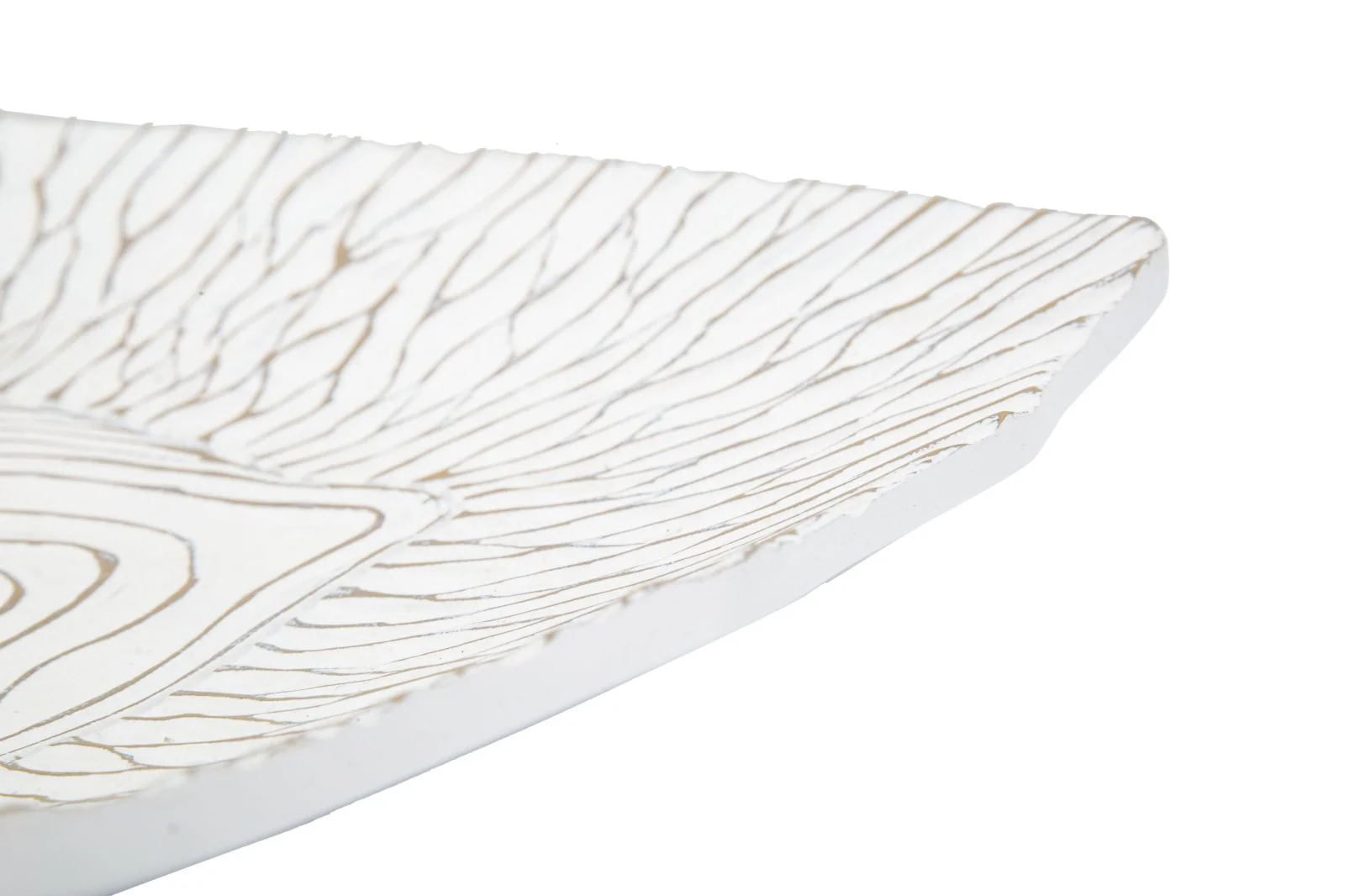 Piatto portaoggetti in resina con design irregolare cm 37x34x6 - Image 4