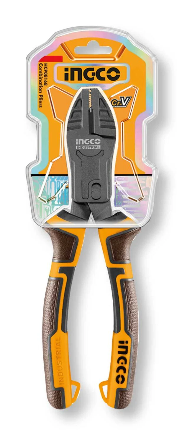 Pinza 180mm – Azione Combinata, Portachiodi, Impugnatura Ergonomica - Image 3
