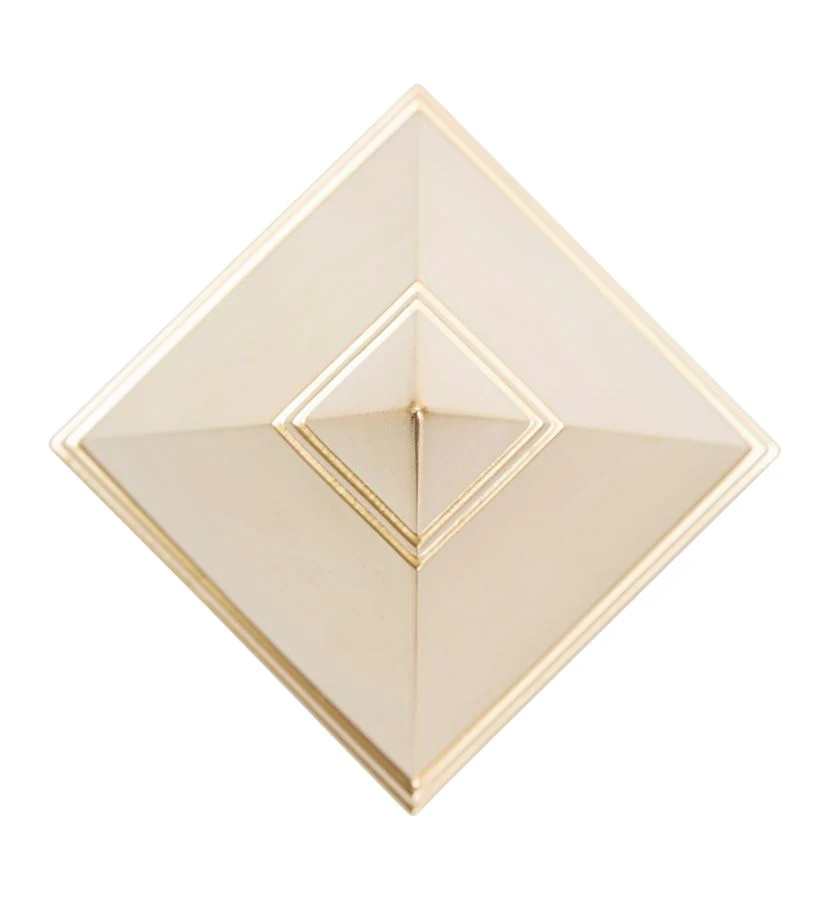 Piramide dorata elegante cm 11,5x11,5x15,5 - Image 5