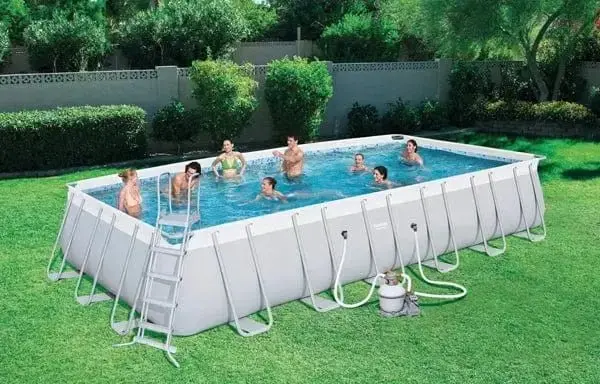 Piscina rettangolare 732x366x132 lt.30.045