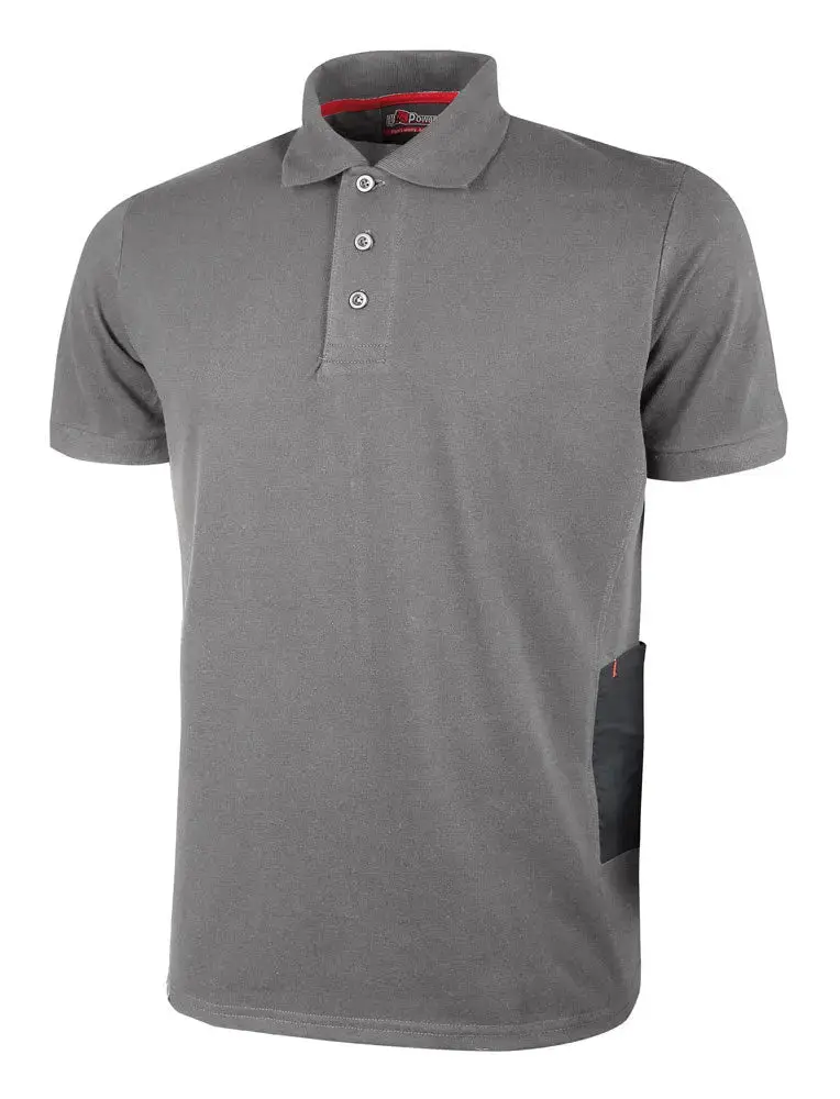 Polo manica corta Grey Meteorite TG.2XL