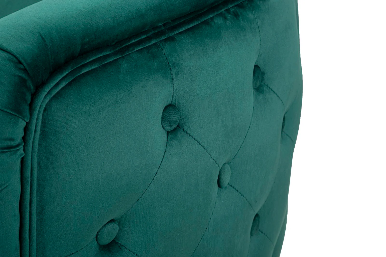 Poltrona Bucarest Verde Elegante 76x74x73 cm - Image 7