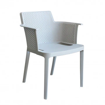Poltrona Cathy - Poltrona impilabile in polipropilene - Dimensioni: 60x58x76.5cm - Image 33