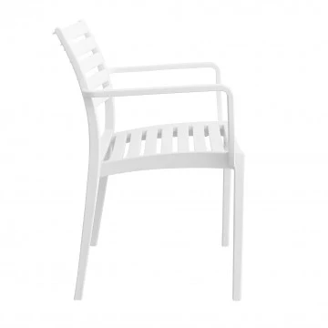 Poltrona in polipropilene impilabile Eveline - Dimensioni: 58.5x55.2x84cm - Image 10