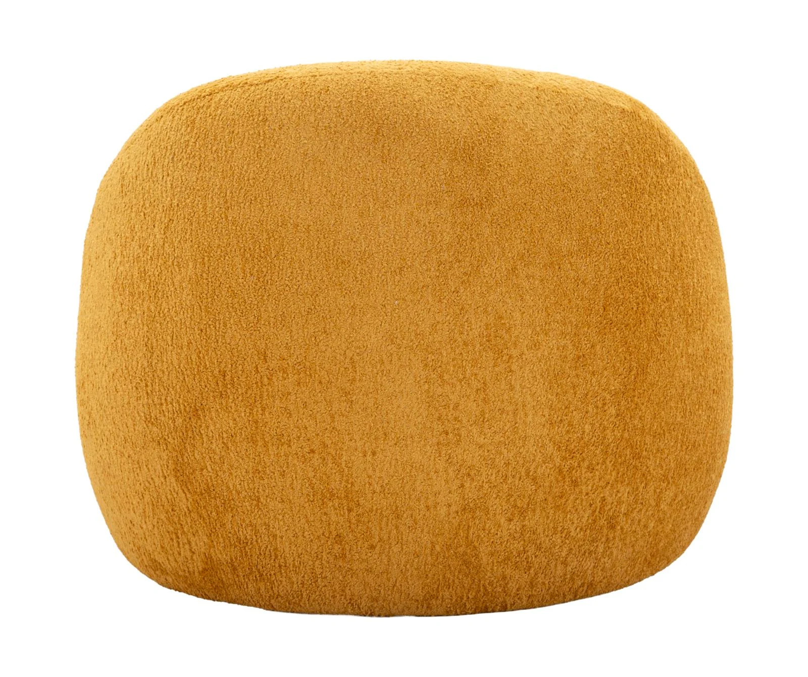 Poltrona Ginevra Senape Bouclé Con Struttura In Plywood Imbottitura In Schiuma E Poliestere 81x78x64 Cm - Image 3