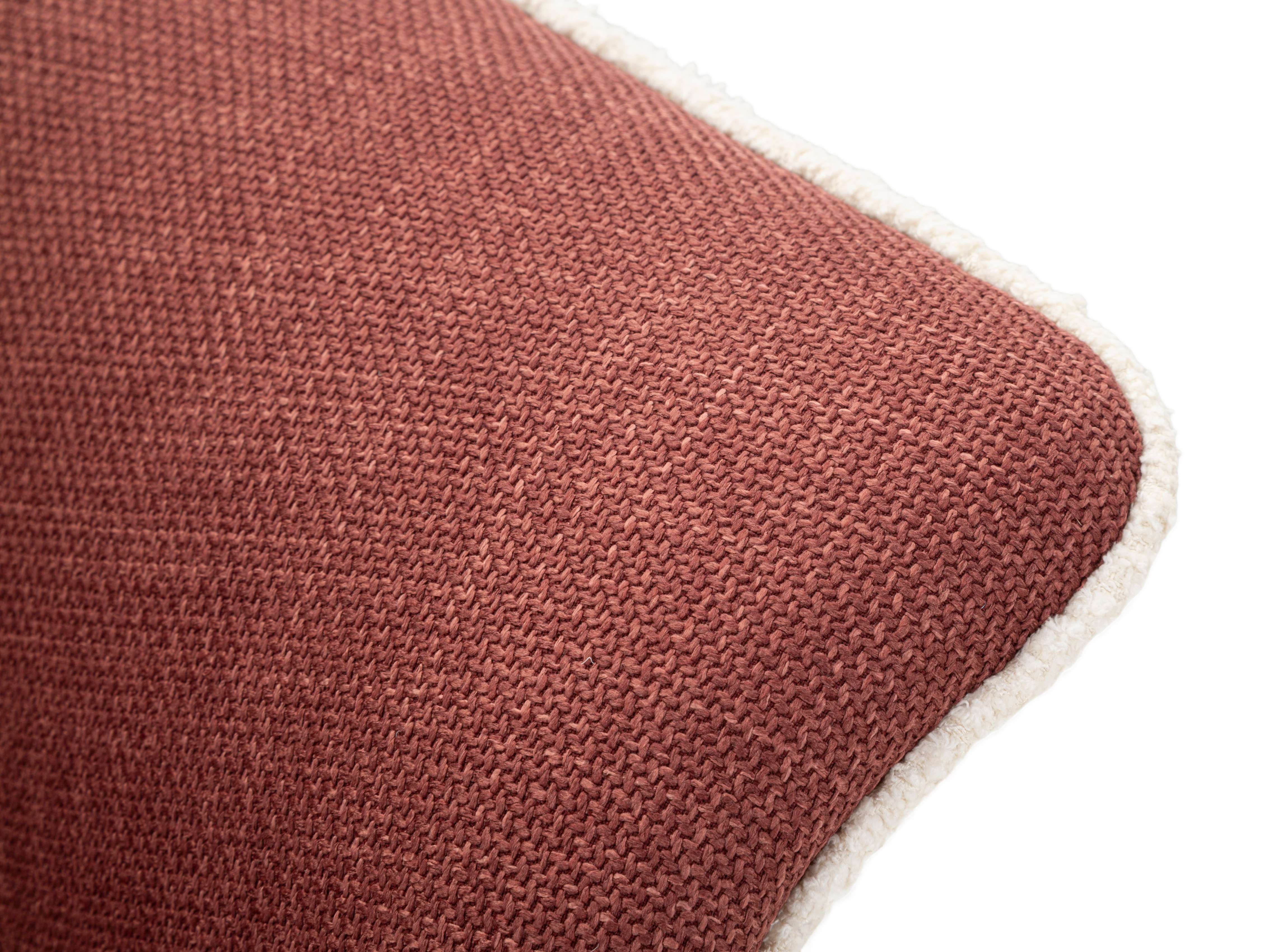 Poltrona Girevole Siena Bordeaux CM 83,5X66X80 Elegante - Image 6