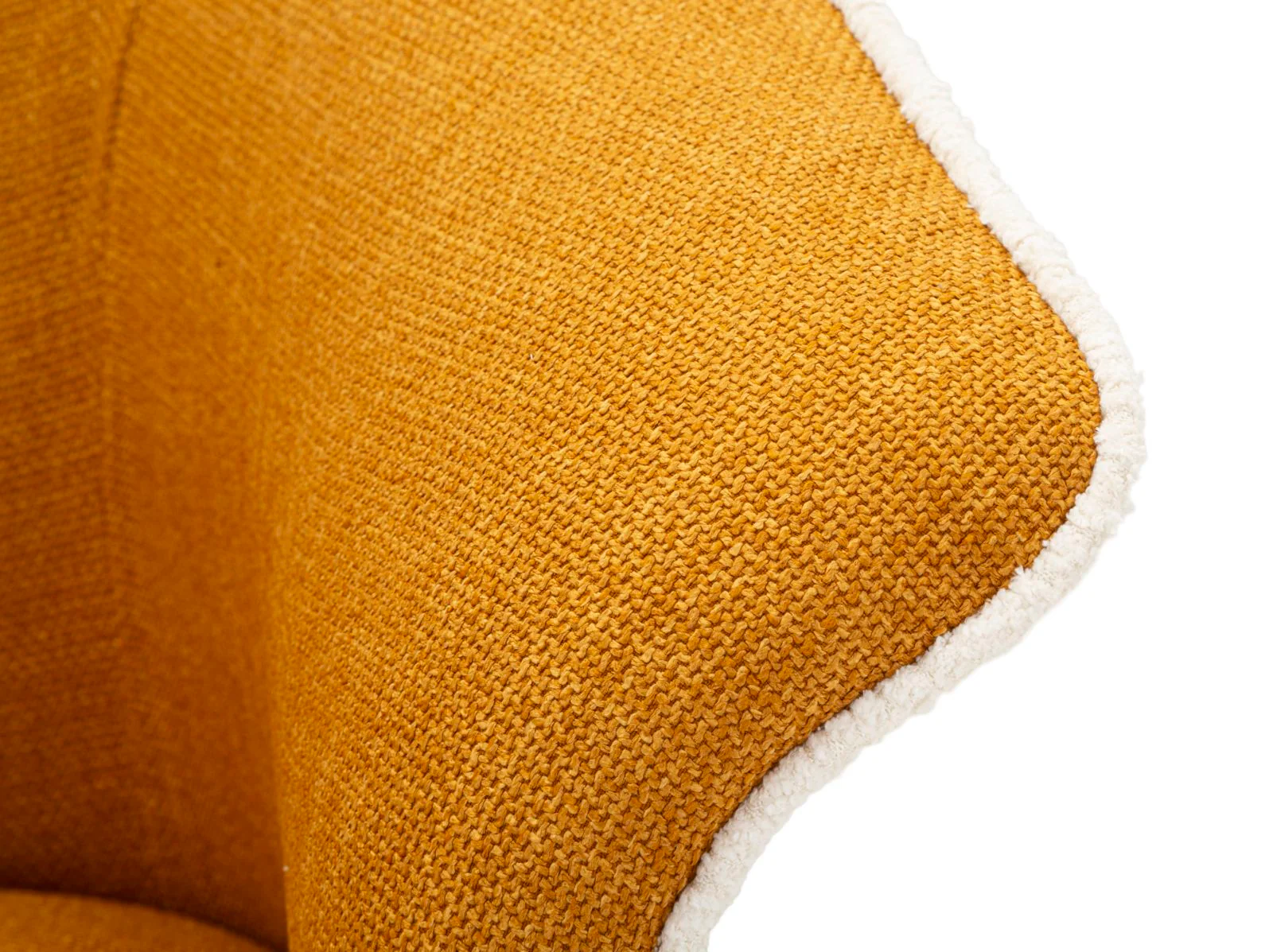 Poltrona Girevole Siena Senape 83,5X66X80 Alta 42 cm - Image 6