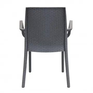 Poltrona Indiana - Sedia per esterni in wicker con struttura plastica stampata, dimensioni cm 57 x 59 x 86 h. - Image 19