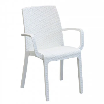 Poltrona Indiana - Sedia per esterni in wicker con struttura plastica stampata, dimensioni cm 57 x 59 x 86 h. - Image 21