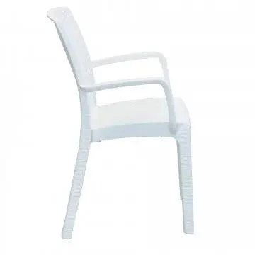 Poltrona Indiana - Sedia per esterni in wicker con struttura plastica stampata, dimensioni cm 57 x 59 x 86 h. - Image 3