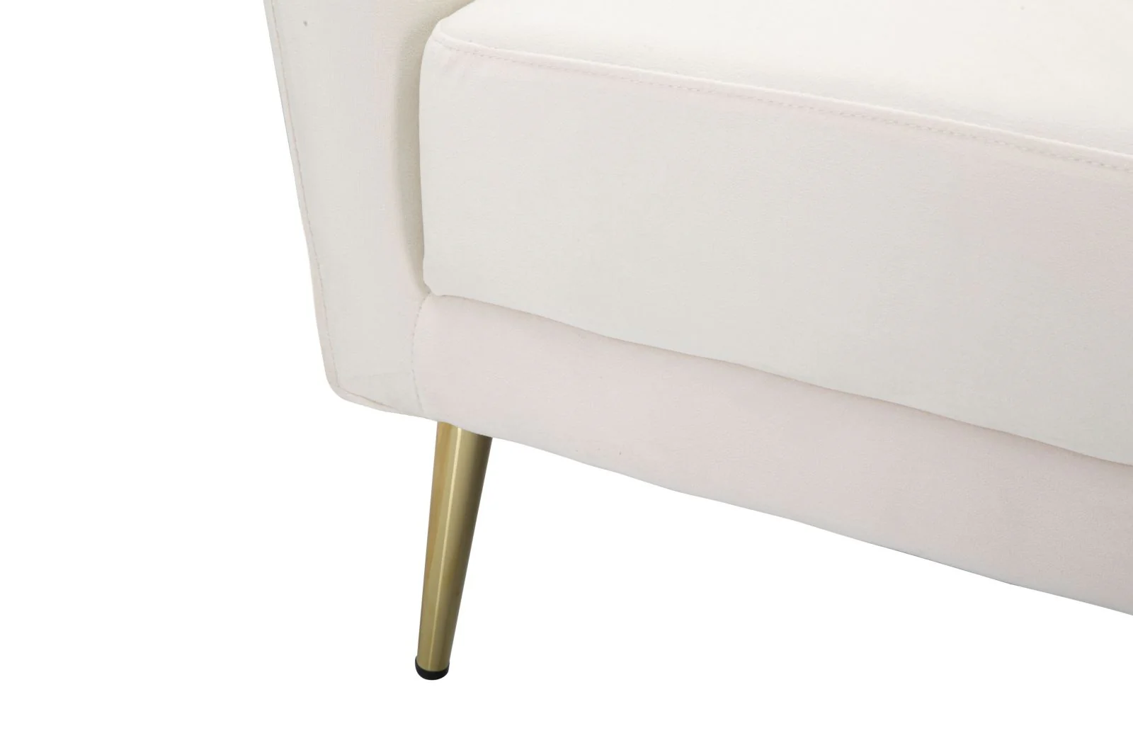 Poltrona Kiev in Tessuto Crema - Dimensioni 88x77x74 cm - Image 6