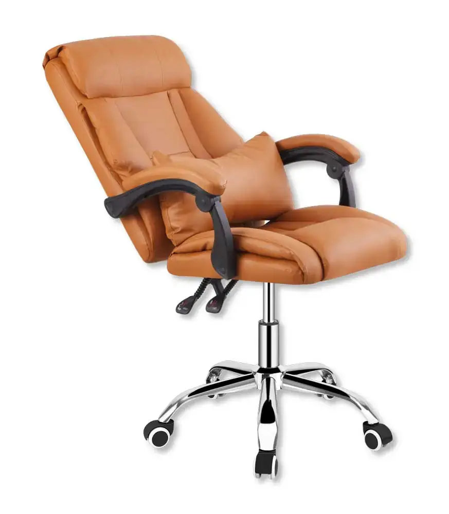 Poltrona Ufficio Mia Brown 68x63x116/126h – Ergonomica e Reclinabile - Image 2