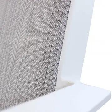 Poltrona Impilabile Zante con Struttura in Alluminio, seduta e schienale in textilene - Image 11
