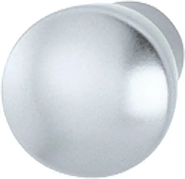 Pomolo in alluminio per limitatore d'apertura per porte d'ingresso - Image 2