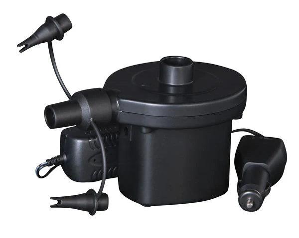 Pompa aria ricaricabile auto 12V e casa 220V con batterie e adattatori