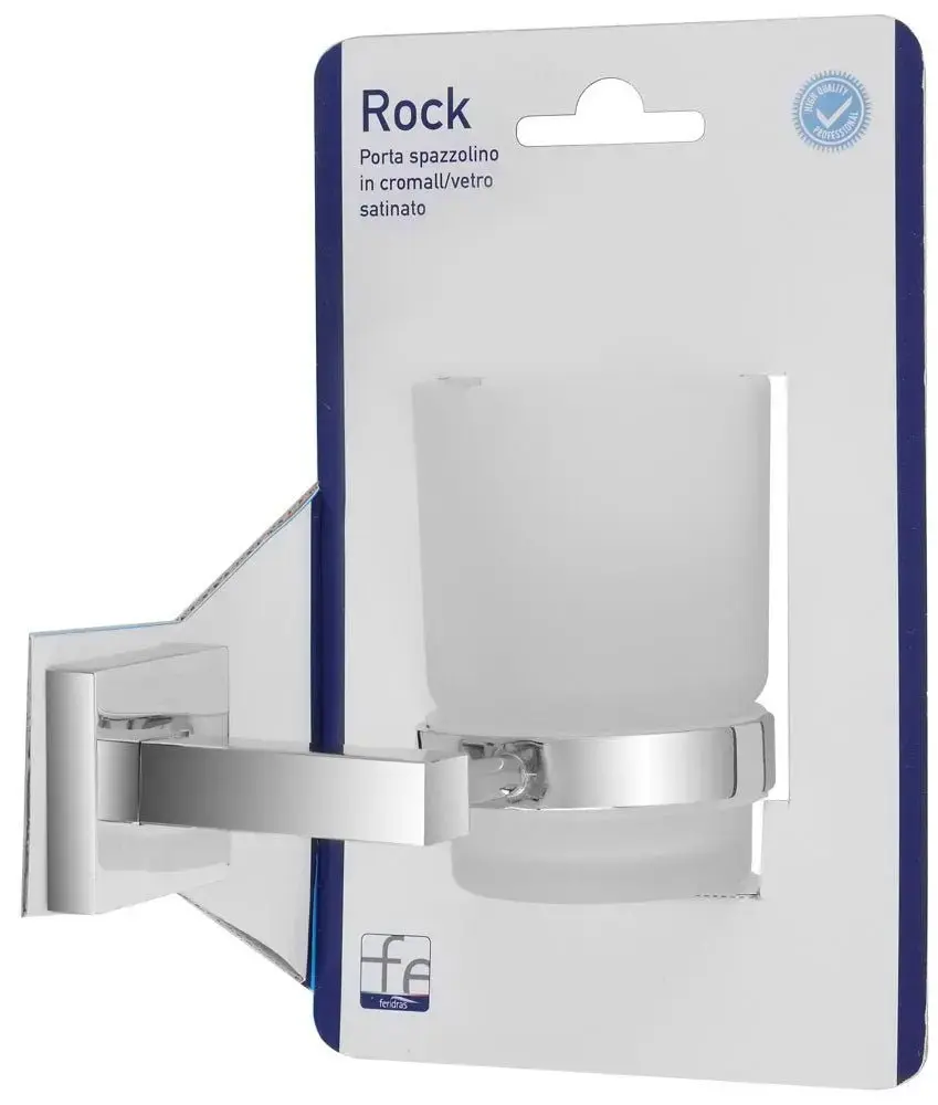 Porta spazzolino in cromall rock - Image 2