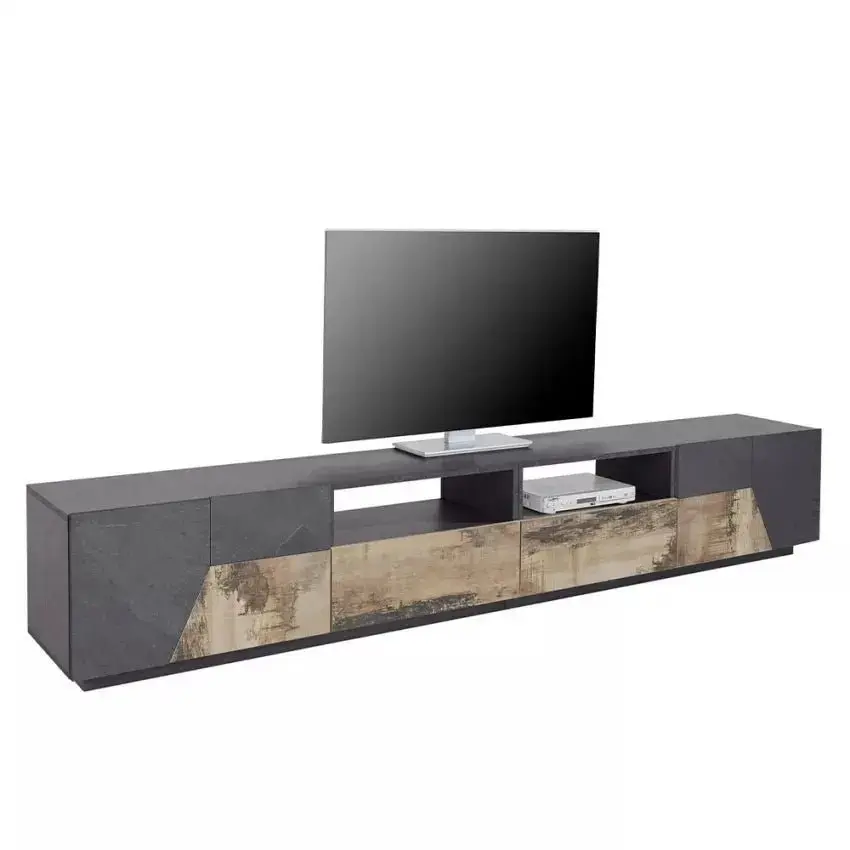 Alien Lowboard - Porta TV Report/Acero Pereira 260 x 43 x 46 cm - Image 4