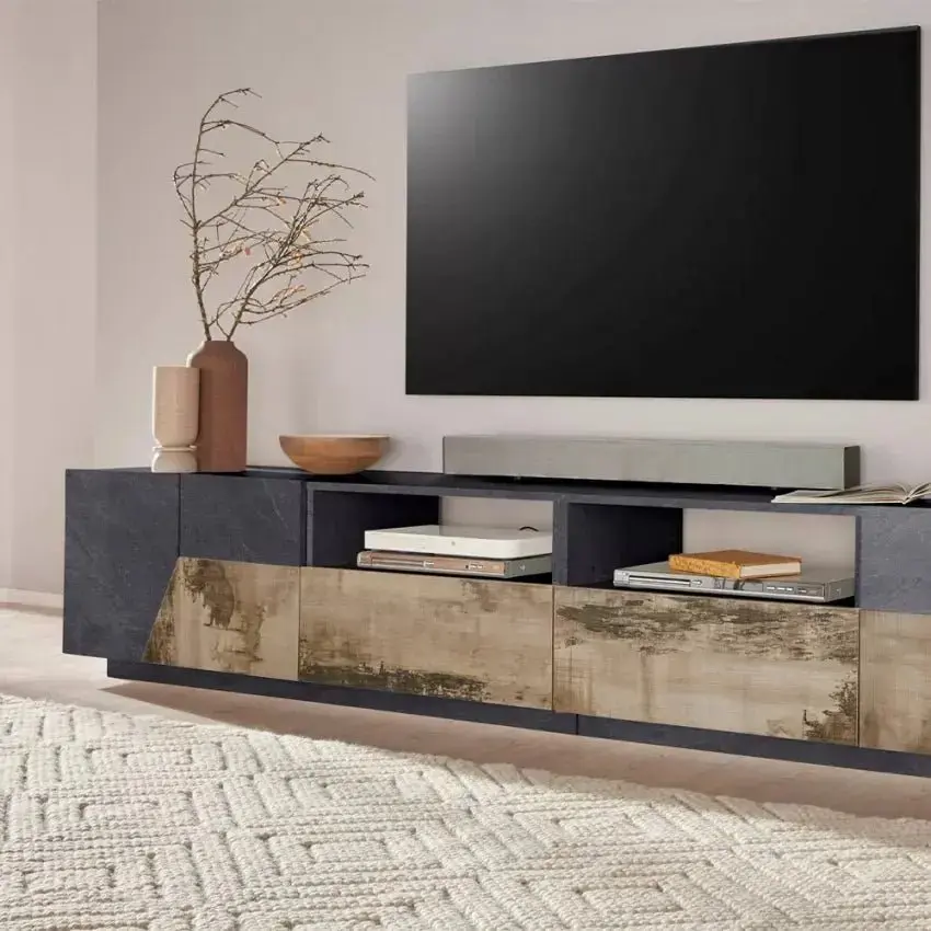 Alien Lowboard - Porta TV Report/Acero Pereira 260 x 43 x 46 cm - Image 6
