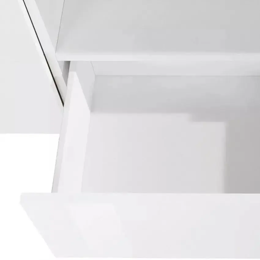 Porta TV in Bianco Laccato Alien Lowboard 260 x 43 x 46 cm - Image 7