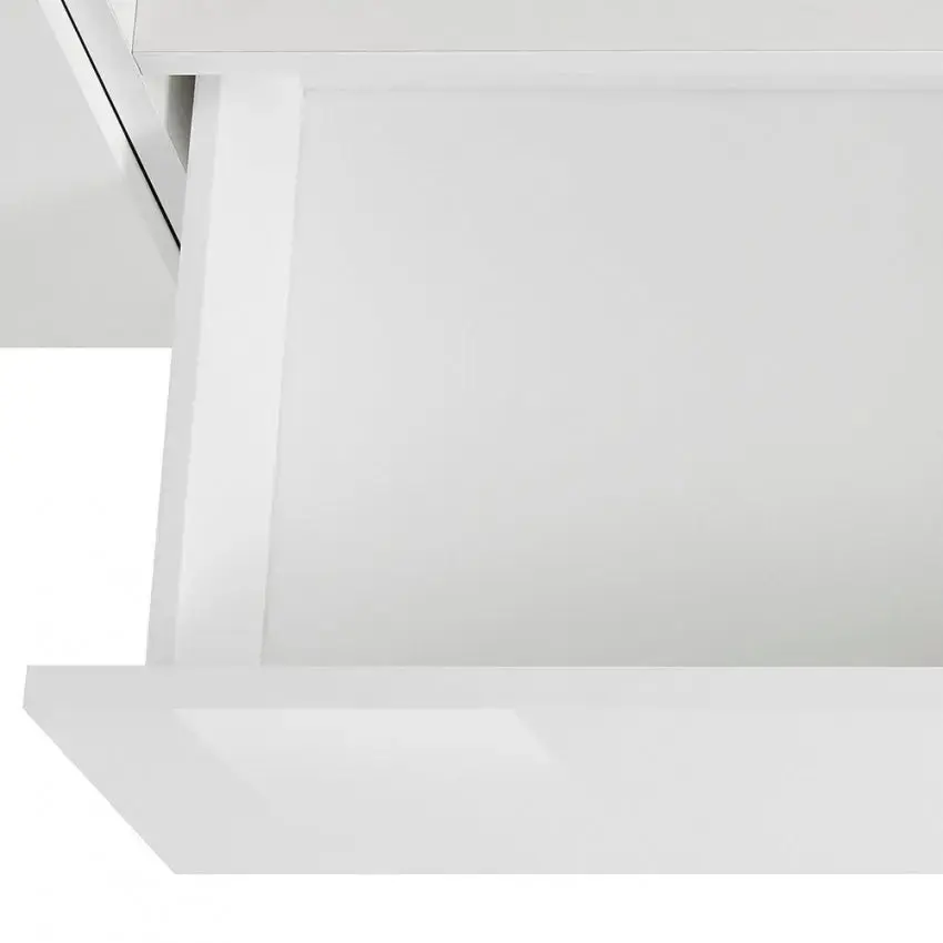 Porta TV Vega moderno con 2 ante battente e 1 cassetto - Bianco lucido - Image 7