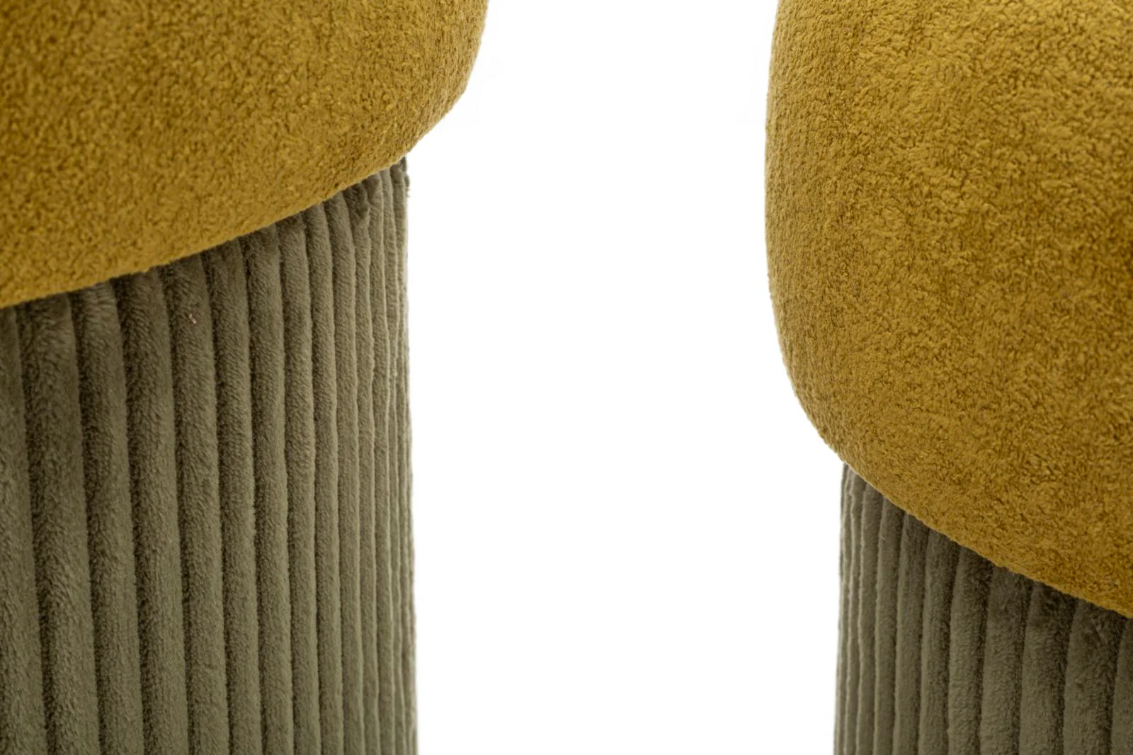 Puff C/Contenitore Aspen Verde Set 2 Pz Ø 42X44-35X37 - Image 3