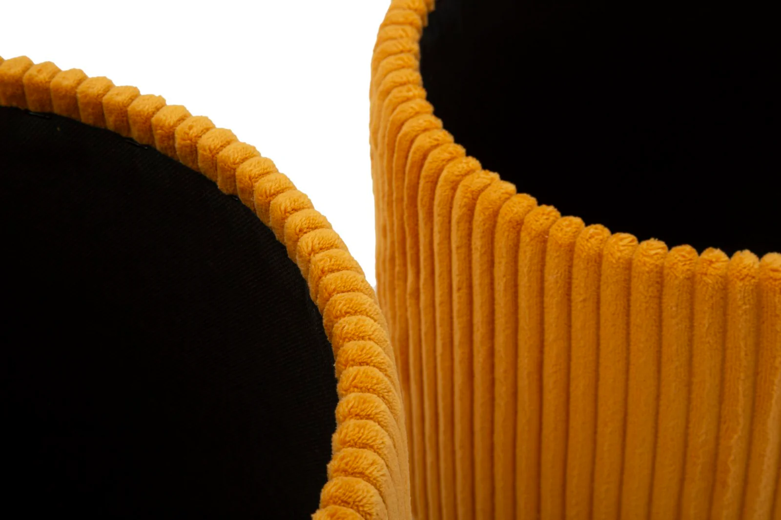 Puff C/Contenitore Bolzano Senape Set 2 Pz Ø 38X38-32X28 - Image 8