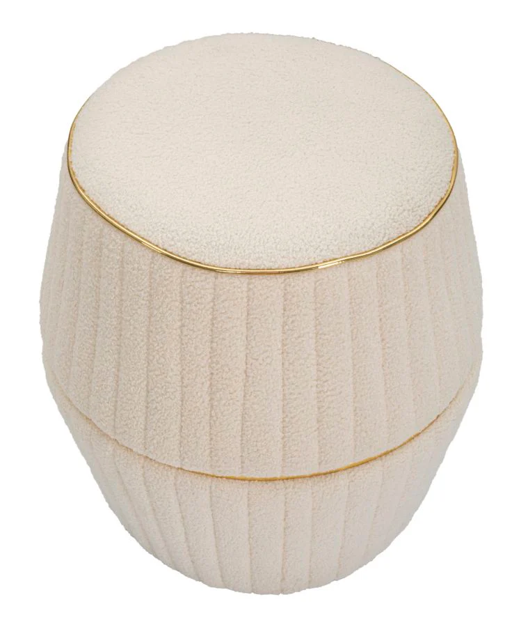 Pouf Island Plus Ø 50x52 cm - Eleganza e Comfort per Ogni Ambiente - Image 2
